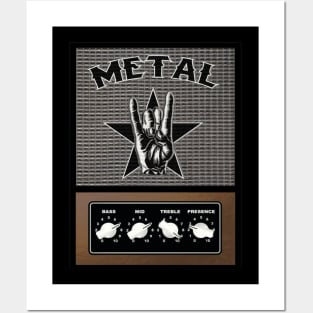 METAL Posters and Art